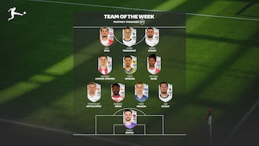 Luis Díaz, en el equipo de la semana de la Bundesliga