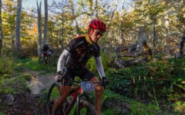 El impresionante paisaje en que se vivió la carrera de MTB