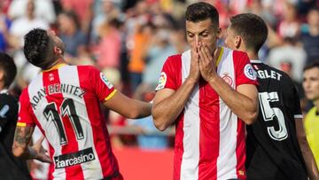 17/09/17 PARTIDO PRIMERA DIVISION 
 GIRONA  -  SEVILLA
 (06) Alex Granell (centrocampista) falla penalti
 
 
 Foto: AGENCIA EKF 