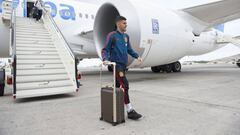 Ceballos, con la selecci&oacute;n. 