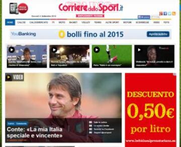 Portadas de la prensa extranjera