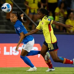 Colombia 1x1: Linda Caicedo mantuvo la ilusión