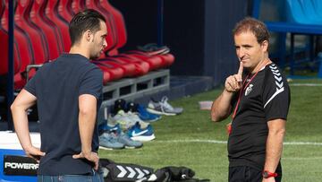 Arrasate, ídolo en El Sadar.