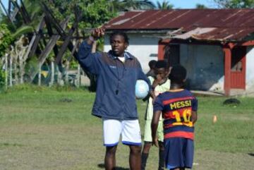 El fútbol como medio para salir de la pobreza infantil en Honduras