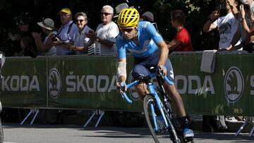 Landa: "Lo prob¨¦ para ver los que iban mal... y al final era yo"
