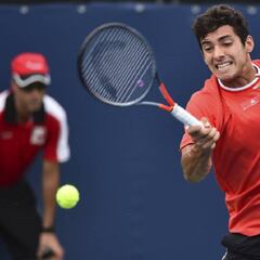 Garin luchó para dar el primer paso en el US Open