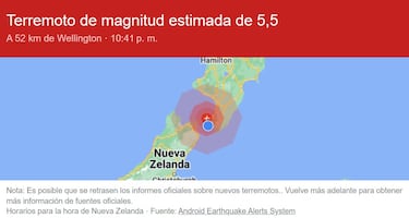 Un terremoto sorprende a La Roja