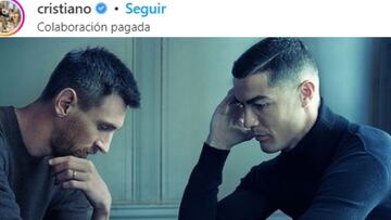 Cristiano y Messi deslumbran en una de las “fotos del siglo”