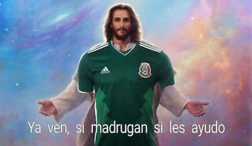 Regios festejaron en grande triunfo de México