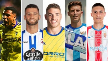 Los 10 jugadores de Segunda con mayor valor de mercado