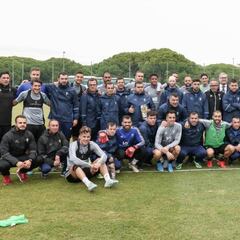 El Cádiz presentó a su equipo de LaLiga Genuine