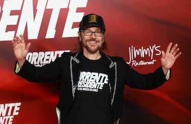 Santiago Segura durante la premier de la película 'Torrente Presidente' en los Cines Callao.