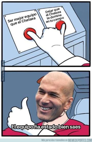 Los memes más divertidos de Real Madrid-Chelsea