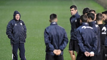 Clemente, con los seleccionados