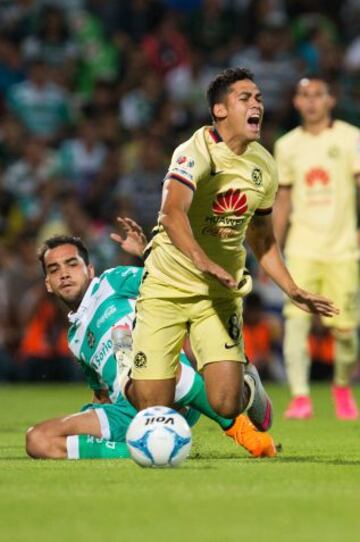 Santos-América en imágenes