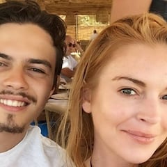 El prometido de Lindsay Lohan trata de estrangularla