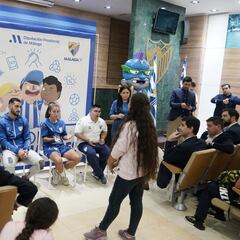 El Málaga cotiza en ‘Valores Blanquiazules’