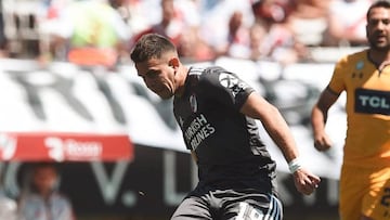 Borré, activo en la derrota de River ante Rosario Central