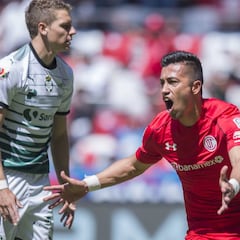 Doblete de Fernando Uribe le da la victoria al Toluca