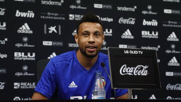 Coquelin, en rueda de prensa.