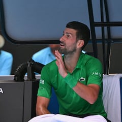 Djokovic, indignado: “¿Siempre soy yo el perseguidor y nunca nadie me persigue?"
