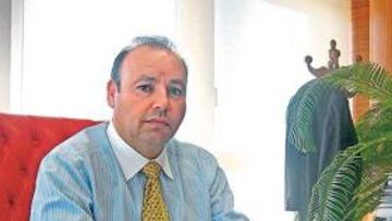 <b>CARA A CARA. </b>Gómez y López se verán las caras con los dirigentes del Murcia.