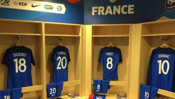 André-Pierre Gignac con el número 10 para la Euro 2016