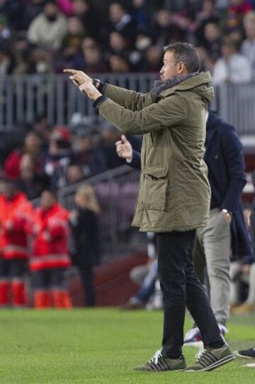 El entrenador del FC Barcelona Luis Enrique.