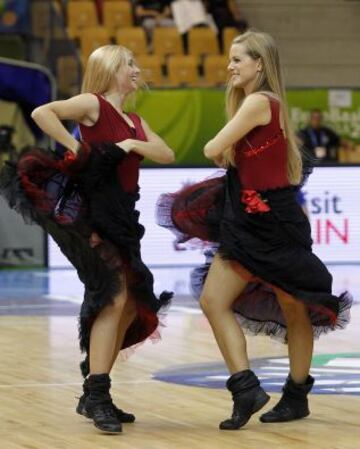 Imágenes de las bellezas del Eurobasket