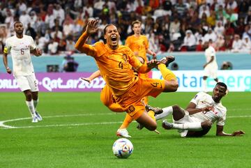 Netherlands' Virgil van Dijk 