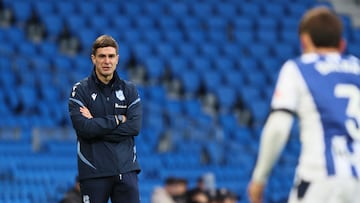 Jon Gorrotxategi dirigió el partido de la Real B contra el Ceuta.