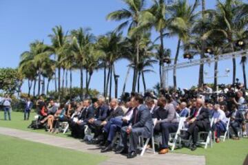 La presentación de El Clásico en Miami en imágenes