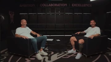 ¡Histórico encuentro! Zidane a Messi: “Es una pena que no haya jugado contigo”