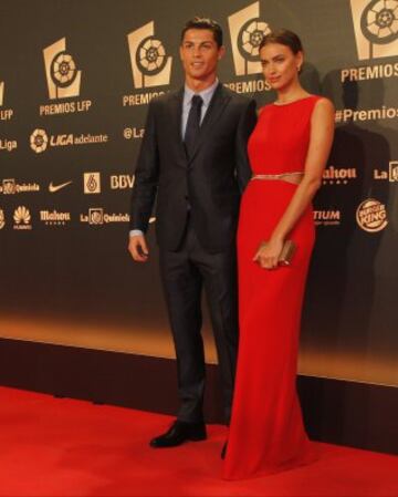 Cristiano Ronaldo, en la Gala que fue condecorado como el mejor de la temporada.
