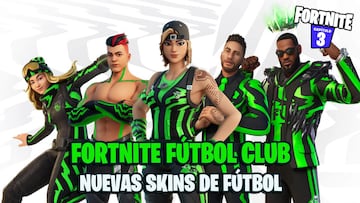 Así son las nuevas skins de fútbol de Neymar Jr, Grefg y LeBron James en Fortnite