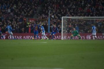 Unai López marca el 1-1.
