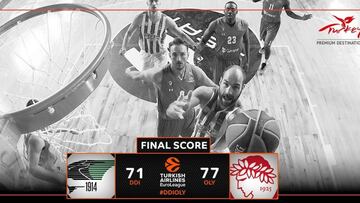 Printezis rescata al Olympiacos y el Zalgiris manda en Belgrado