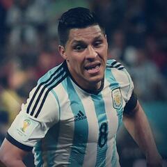 Enzo Pérez, el elegido de Jorge Sampaoli tras lesión de Lanzini