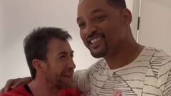 Imagen de Pablo Motos y Will Smith.