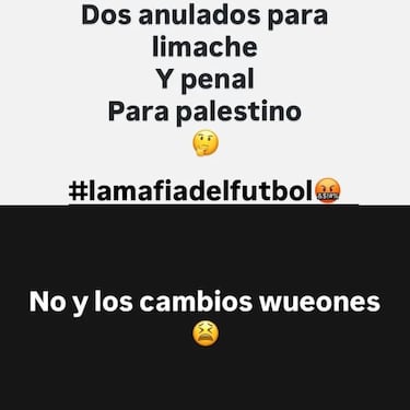 Dura acusación en redes sociales: “La mafia del fútbol chileno...”