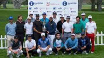 Los golfistas nacionales del Open de Espa&ntilde;a.