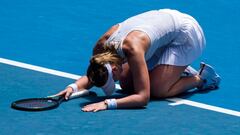 Paula Badosa rompe con la maldición de su pareja Tsitsipás