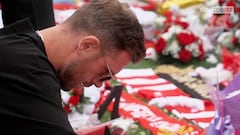 Jordan Henderson left devastated after visiting Anfield memorial for Diogo Jota following tragic death