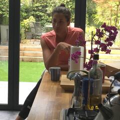 La rutina le funciona a Garbiñe Muguruza en Wimbledon