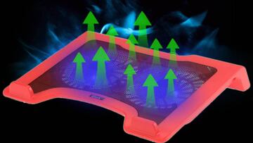 Bases de refrigeración baratas para que no se te derrita el portátil