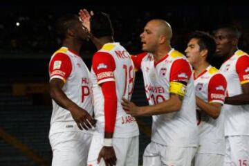 Santa Fe vs Rionegro en El Campín en imágenes