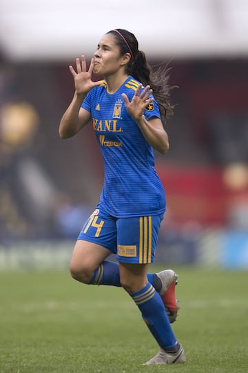 Lizbeth Ovalle hizo una gran campaña con el club de la Sultana del Norte, la banda de la izquierda siempre estuvo bien cubierta por la atacante de 19 años y sus desbordes, grandes pases y goles, fueron en gran medida los responsables de que Tigres estuvieran en la final.