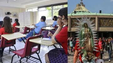 Día de la Virgen de Guadalupe 2022: ¿Hay clases en la SEP el 12 de diciembre?