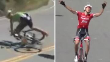 Viral por donde lo vean: de la dura caída al baile de ganador