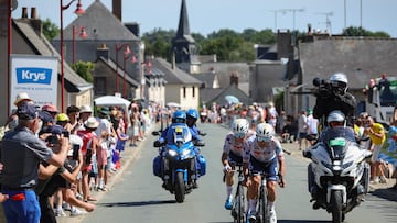 Tour de Francia 2025, hoy en directo: etapa 8, Saint-Méen-Le-Grand - Laval en vivo online